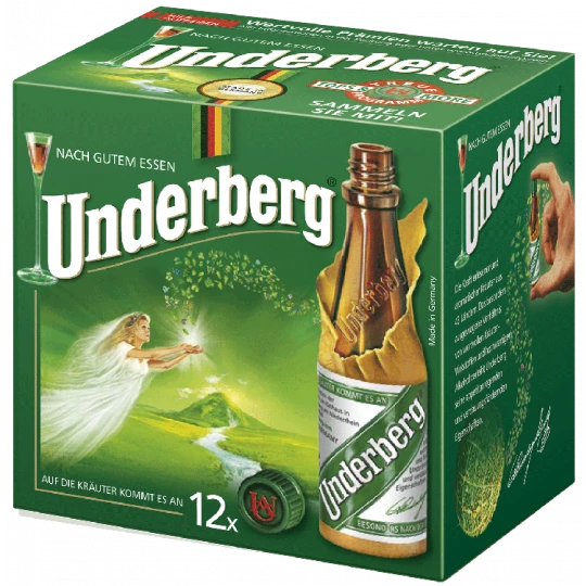 Underberg Kräuter-Bitter 12ST 240ML