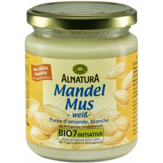 Alnatura Bio Mandelmus Weiß 250G