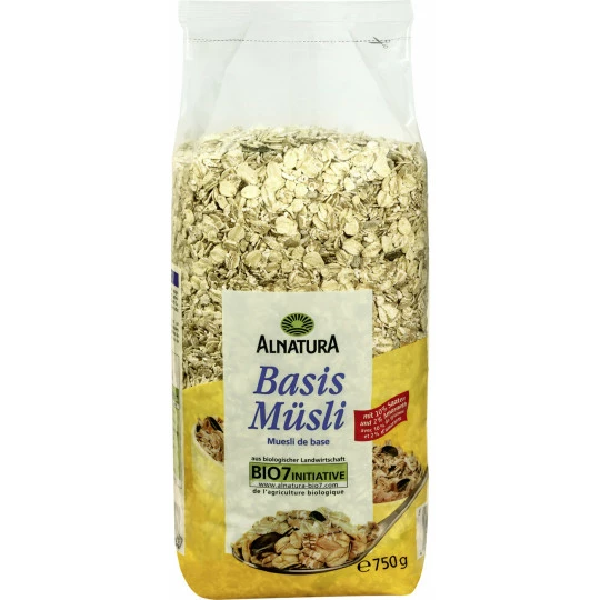 Alnatura Bio Basis Müsli 750G