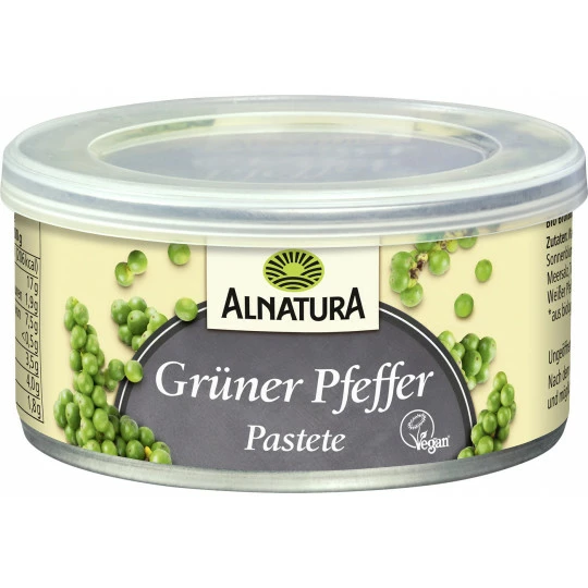 Alnatura Bio Pastete Grüner Pfeffer 125G