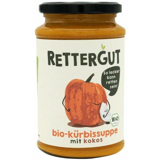 Rettergut Bio Kürbissuppe Mit Kokos 375ML