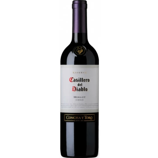 Concha Y Toro Casillero Del Diablo Merlot 0,75L