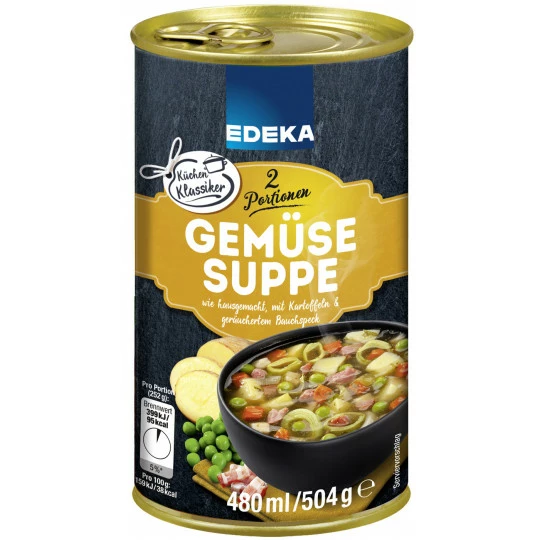 EDEKA Gemüsesuppe 480ML