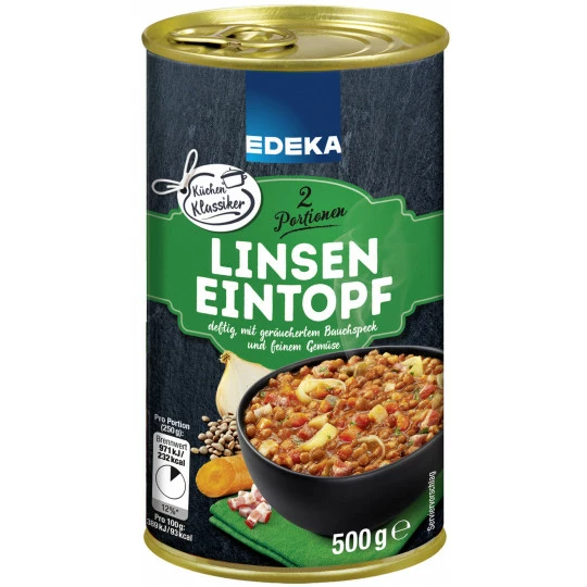 EDEKA Linseneintopf 500G