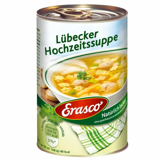 Erasco Lübecker Hochzeitssuppe 390ML