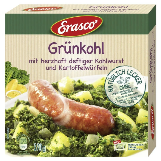 Erasco Menü Grünkohl 370G