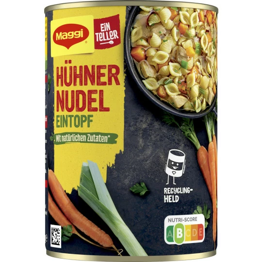 Maggi Ein Teller Hühner Nudel Eintopf 400G