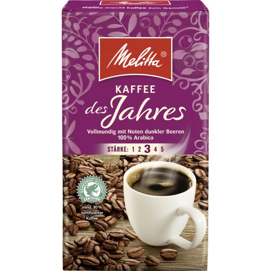 Melitta Kaffee Des Jahres 500G