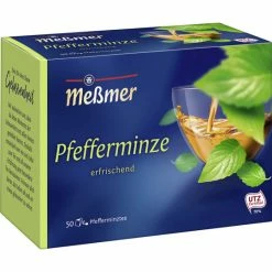 Meßmer Tee Pfefferminze Groß 50ST 112,5G