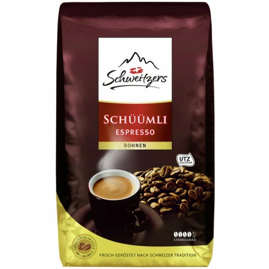 Schweitzers Schüümli Espresso Bohnen 1KG