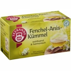 Teekanne Fenchel Anis-Kümmel 20ST 60G